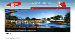 Desktop Screenshot of grupopontual.com.br