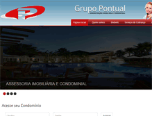Tablet Screenshot of grupopontual.com.br